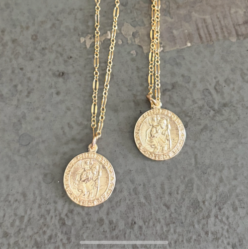 St Christopher necklace.