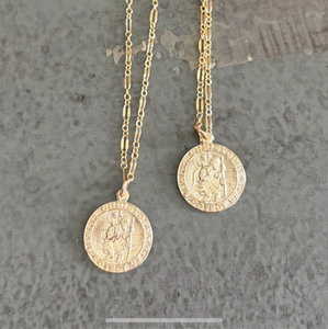 St Christopher necklace.