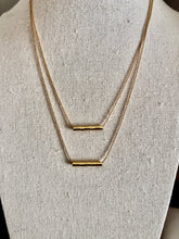 Gold Filled bar necklace