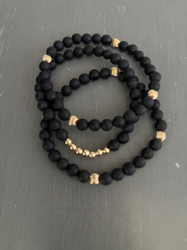 Gemstone trio stack