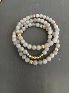 Gemstone trio stack