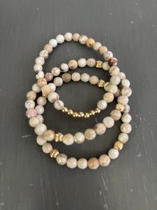 Gemstone trio stack