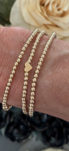 Gold filled trio stack