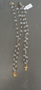 Crystal Rosary necklace