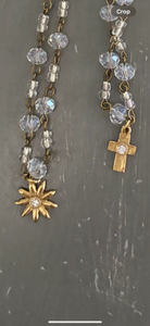 Crystal Rosary necklace