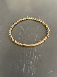 Curve bar bracelet