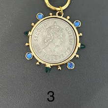 Coin pendant necklace