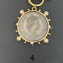 Coin pendant necklace
