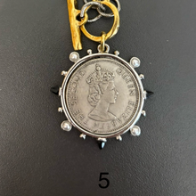 Coin pendant necklace