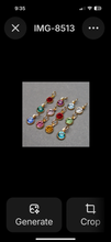 Initial and birthstone bracelet