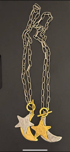 Star Moon necklace