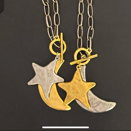 Star Moon necklace