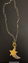 Star Moon necklace