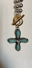 Amazonite stone necklace