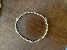 Gold Filled bracelet with hearts or crosses