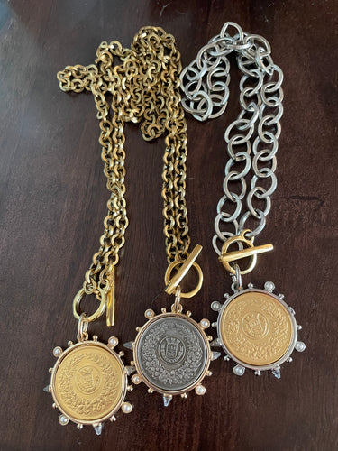 Coin Pendant necklace