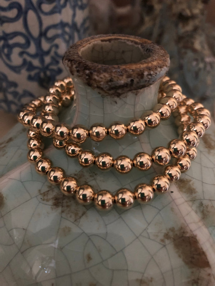 6mm gold filled bracelet