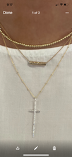 Gold Filled bar necklace