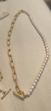 Pearl and 14k gold filled necklace