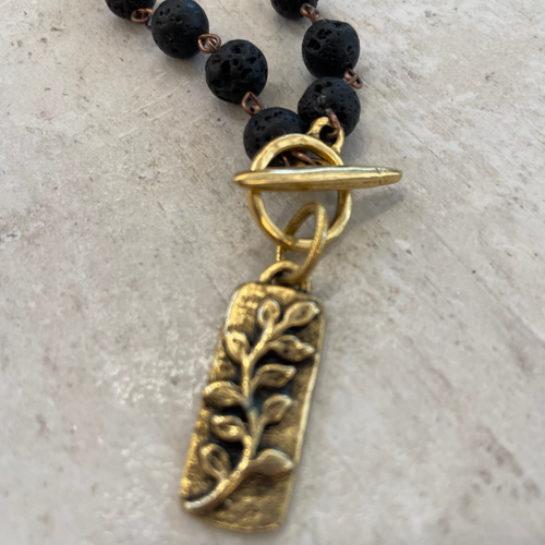 Black Lava necklace