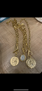 Replica Coin necklace
